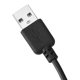 thumbnail image 4 of Cable USB de alimentación de 5 V CC con conector cilíndrico de 5,5 mm/2,1 mm (10 unidades, negro, 75 cm), 4 of 8