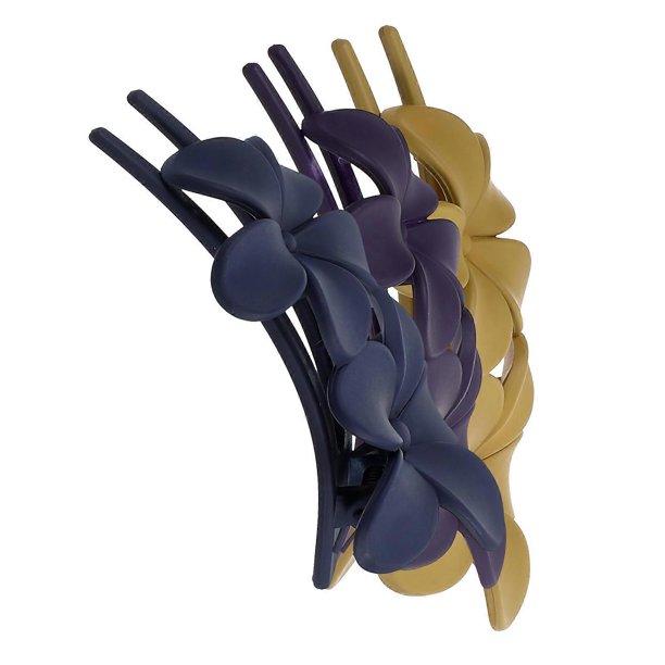 Here's a polished and professional product description for your **3pcs Flower Hair Clips For Women**:\n\n \n\n🌸 **3 Pack Elegant Flower Hair Clips for