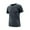 Dark Gray, variant on Kovlvoll Running Shirts for Men Lightweight Breathable Comfy Crewneck Short Sleeve Summer Training Workout Tee Shirt