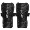 thumbnail image 1 of Protector de pantorrilla anticaída para jugador de fútbol, ​​almohadillas para espinilleras (negro 19cm), 1 of 6