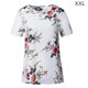 thumbnail image 1 of Camiseta de mujer con estampado floral, manga corta, cuello redondo, blusa informal, blanco, XXL Methold AP001919-29, 1 of 6
