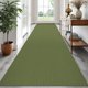 thumbnail image 1 of Alfombra Pasillera EARTHALL 91x488 cm Lavable Antideslizante Verde, 1 of 8
