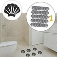 thumbnail image 3 of 30 piezas de pegatinas antideslizantes con concha de , cinta adhesiva pa escaleras gris Sharpla Pegatinas de bañera, 3 of 8