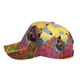 thumbnail image 5 of Naloa Original Classic Low Profile Hat Men Women Baseball Cap Dad Hat Adjustable Unconstructed Beautiful African Woman Print Cap, 5 of 9