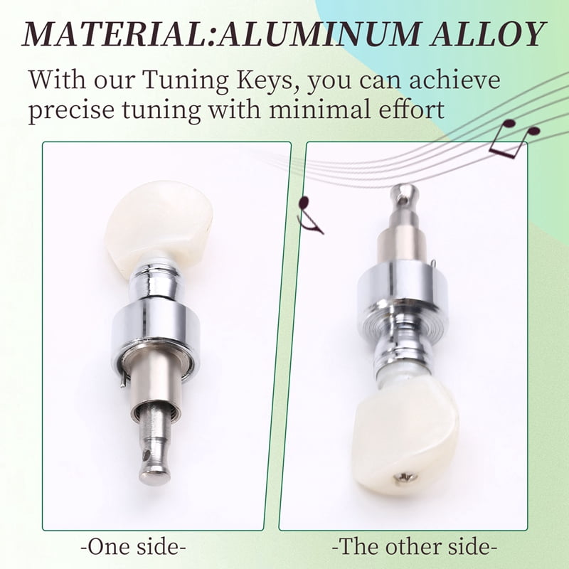 Guitar Instrument String Knob Accessories Banjo Tuner Tuning Keys Turtledove String Button Tuner,A