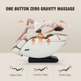 thumbnail image 2 of MassaMAX 2026 Version Full Body Massage Chair, Zero Gravity Recliner with SL Track, Heating Function, Beige/Brown, 2 of 8