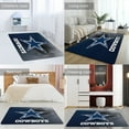 thumbnail image 2 of Football Cowboys Soft Comfy Area Rugs Carpet Suitable Flannel for Living Room Kitchen Bedroom Laundry Room Home Decorations, 2 of 6