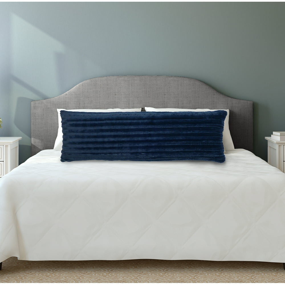 Better Homes & Gardens Ribbed Plush Body Pillow Cover