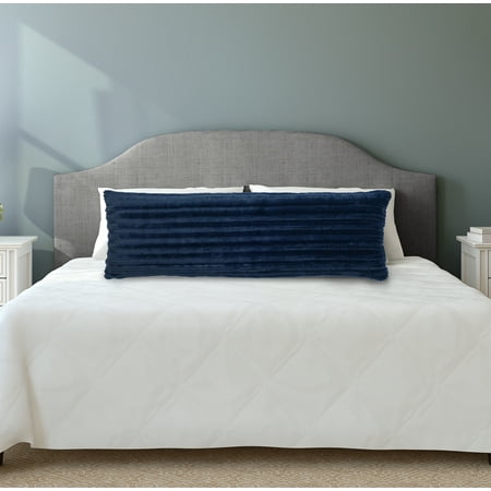 Better Homes & Gardens Ribbed Plush Body Pillow Cover
