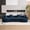 Blue, variant on Demi Bonn 110"L Modular Sectional Sofa with Full Compression Sponge, Curved Design, High-Density Chenille Sleeper Couch for Living Room, 800 lbs Capacity, Green