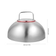 thumbnail image 2 of unbranded Cúpula De Acero Inoxidable Para Tapar En Cocina Con Protección Contra Aceite, 2 of 8