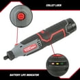 Hyper Tough 12V Max* LithiumIon Cordless Variable Speed Rotary Tool