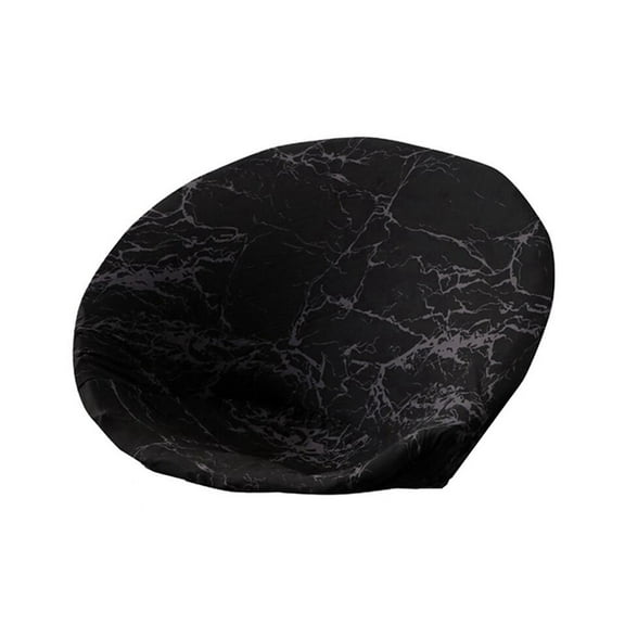 Gazechimp Round Saucer Chair Cover Slipcover, Stretch Jacquard Moon Chair Slipcovers for Adults Saucer Chair, Removable Polyester Soft Chair Covers Saucer Chair Furniture Protector for Living Room-D
