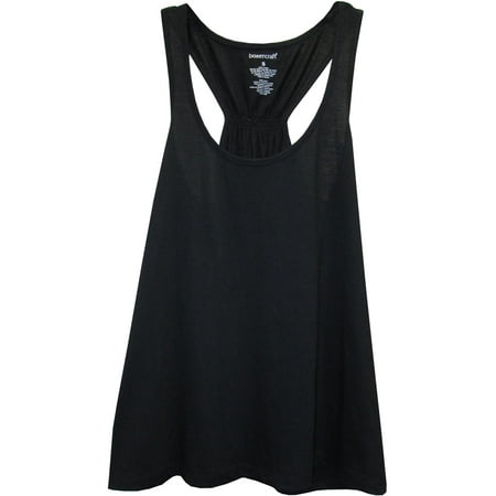 - Women's Cotton Racer Back Flare Tank Shirt