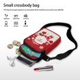 thumbnail image 7 of HELLHERO Piano Snowman Crossbody Bags Lightweight Men, Women for Daily Commute or Casual Outings 4.33x1.97x7.09, 7 of 7
