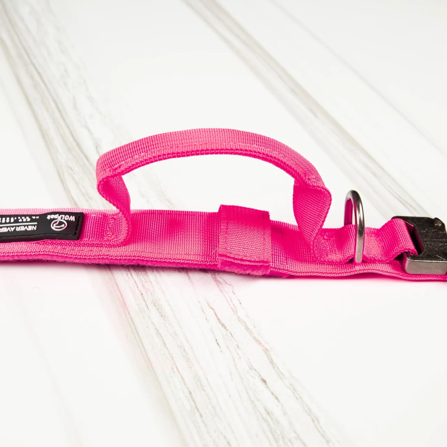 Wolfpak Tactical Nylon Dog Collar Pink Goddess