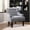 Gray, variant on Solid Wood Construction, Nailhead Trim | Enhances Home Decor, Teal Color