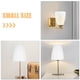 thumbnail image 3 of BRIGHTFUFU Sombra de la lámpara de mesa cubierta de lámpara de plástico cubierta de luz decorativa lámpara de lámpara, 3 of 7