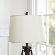 Mainstays White Texture Medium Mod Drum Lamp Shade 13 Inch Wide by 9