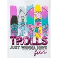 thumbnail image 2 of Trolls 2 Girls Short Sleeve Fun Tee, 2 of 3