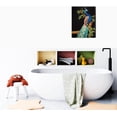 thumbnail image 5 of Peacock Wall Art - Room Home Bedroom Living Room Bathroom Kitchen Office Dining Room Wall Decor Peacock Blue Feather Print Canvas Art Wall Decor, 5 of 6