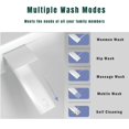 thumbnail image 5 of Luxury Intelligent Smart Toilet with Instant Warm Water Sprayer and Dryer, Auto Flush /Foot Sensor Operation, Adjusted Temp Heated Bidet Seat, LED Display White, 5 of 8