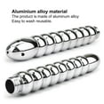 thumbnail image 4 of Boreal Craft Bathroom Handheld Aluminum Shower Head Nozzle Cleaner Flushing Cleansing System Towel Rack for Door, 4 of 6