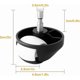 thumbnail image 4 of 2 Pack Replacement Caster Wheel Wheel Assembly for iRobot Roomba Vacuum 500 600 700 800 900 Series 560 620 650 770 780 880 980 960, 4 of 5