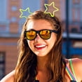thumbnail image 2 of Lentes de Sol Amarillos para Fiesta al Por Mayor para Adultos Estilo 80s Paquete de 15 UV400, 2 of 9