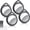 4 Pcs / Black, variant on Smart Air Tracker Tags-4 Pack, Bluetooth Tracker Compatible with Apple Find My (iOS Only), Item Finder with Replaceable Battery, Tracker Tag for Keys/Wallet/Luggage/Backpack and Travel Essentials.