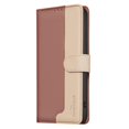 thumbnail image 2 of Premium RFID Blocking Wallet Case for Motorola Moto Thinkphone 25 with 3 Card Slots & Stand Brown, 2 of 5