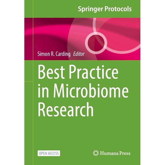 Springer Protocols Handbooks Best Practice in Microbiome Research, (Hardcover)