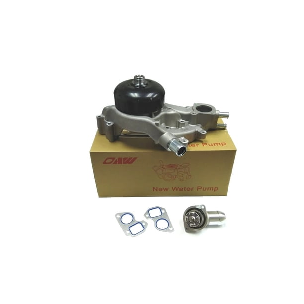 OAW G9670B Bomba de agua con termostato para Chevrolet GMC Vortec 07-19 4.8L 5.3L 6.0L 6.2L