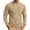 Khaki, variant on JIAYUE Men's T Shirt Loose Fit Casual Fashionable Round Neck Casual Long Sleeve Tees Everyday Soft Lightweight Breathable For Outdoor Workout And Sport Cozy Wear