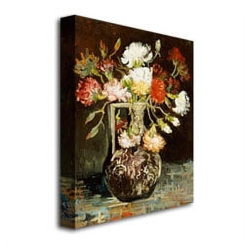 Trademark Fine Art "Bouquet of Flowers II" Canvas Art by Vincent van Gogh