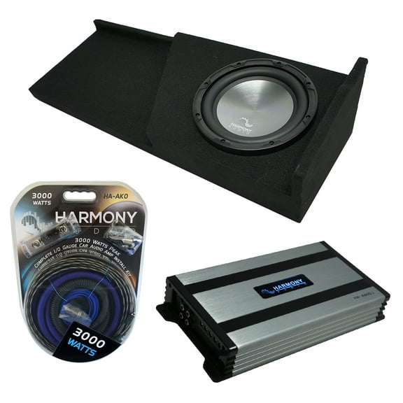 07-13 Chevy Silverado Ext Cab Truck Harmony A122 Single 12 Sub Box & HA-A800.1