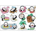 thumbnail image 1 of 2 uds pegatinas artesanales hechas a mano creativas lindas para niños adultos para niños juguetes regalos FLhrweasw Nuevo, 1 of 9