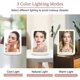 thumbnail image 2 of Rechargeable Travel Makeup Vanity Mirror, Portable Lighting Makeup Beauty Mirror, 3 Color, 2 of 5