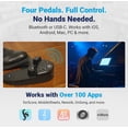 thumbnail image 2 of Pedal Bluetooth PageFlip Dragonfly de 4 pedales para pasar páginas, 2 of 8