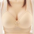 thumbnail image 2 of Womens Compression Bras Plus Size Wirefree Seamless Bralettes Ladies Elder Breathable Comfy Full Figure Bra, 2 of 3