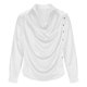 thumbnail image 3 of Ceisia Men Long-Sleeve Dress Shirt Silk with Silver Buttons Decoration Resisting Wrinkles White XXL Gift, 3 of 6