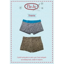 Flo-Jo Sewing Pattern Travis Trunks Men S-XXL Lingerie