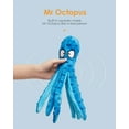 thumbnail image 2 of No Stuffing Crinkle Plush Dog Toys, 2 Pack Octopus Squeaky Dog Toys for Teething, Soft & Durable Interactive Dog Chew Toys for Puppies, Small, Medium and Large Dogs Training (Purple+Blue), 2 of 7