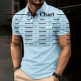 thumbnail image 3 of hoksml Mens Polo Shirts Short Sleeve Leisure Solid Color Collared Golf T-shirt Versatile Pocket Button Lapel Colour Blocking Top Elastic Cuffs 2025 on Clearance, 3 of 3