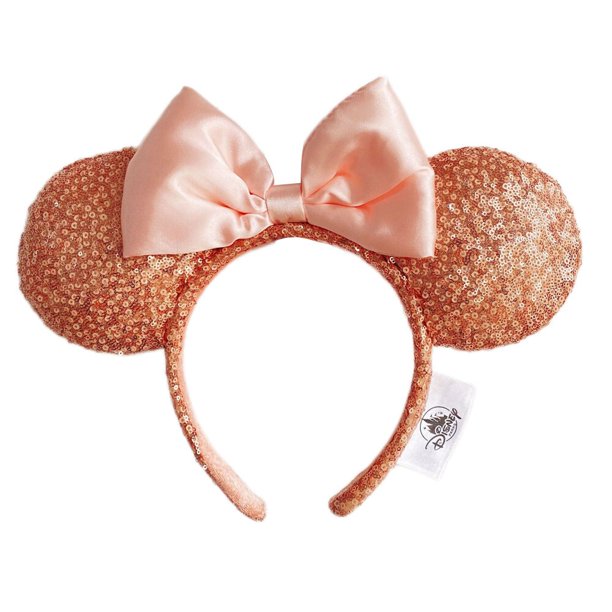 ¡Novedad de 2022! Diadema con orejas de Minnie de Disney para mujer, Disneyland, orejas de Mickey, lentejuelas de peluche, regalo de cumpleaños, fiesta, Cosplay, accesorios para niñas Gao Jinjia LED
