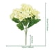 thumbnail image 3 of Flores artificiales para exteriores de seda sintética 31x18cm – Plantas sintéticas resistentes al clima, decoración de jardín de bajo mantenimiento, exposición de bodas en el patio, 3 of 5