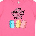 thumbnail image 4 of Inktastic Easter Just Hangin' with My Peeps Boys or Girls Baby T-Shirt, 4 of 5