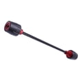 thumbnail image 1 of Roue de Protection de Fourche avant de Moto Glissières Rouges, 1 of 3