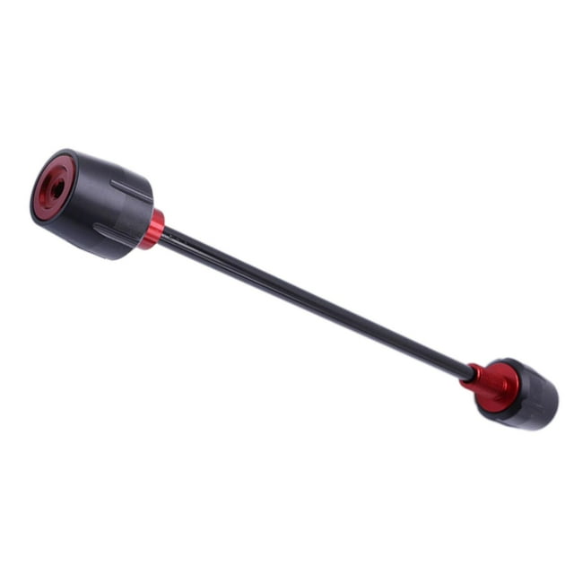 Roue de Protection de Fourche avant de Moto Glissières Rouges