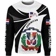 thumbnail image 4 of Personalized Dominican Hoodie 3D Dominican Republic Sweatshirt Dominican Flag Zip Hoodie Republica Dominicana Shirt (DefaultTitle, 3XL), 4 of 6